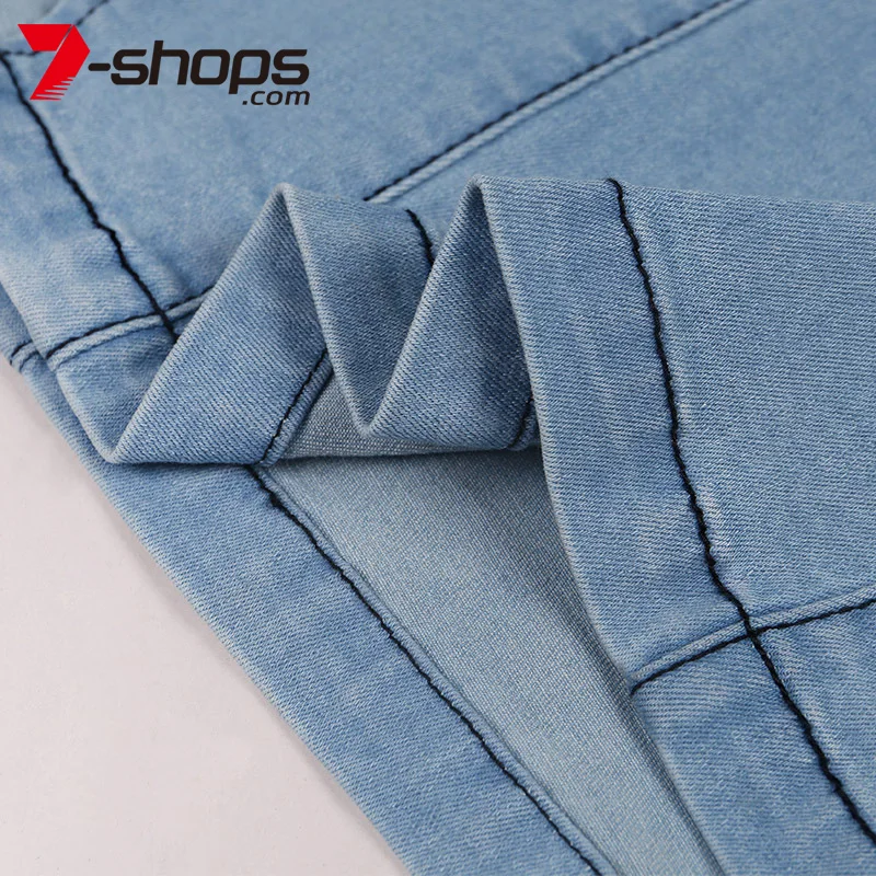 Джинсовая мини юбка Женская высокая талия сексуальные короткие юбки с блестящая