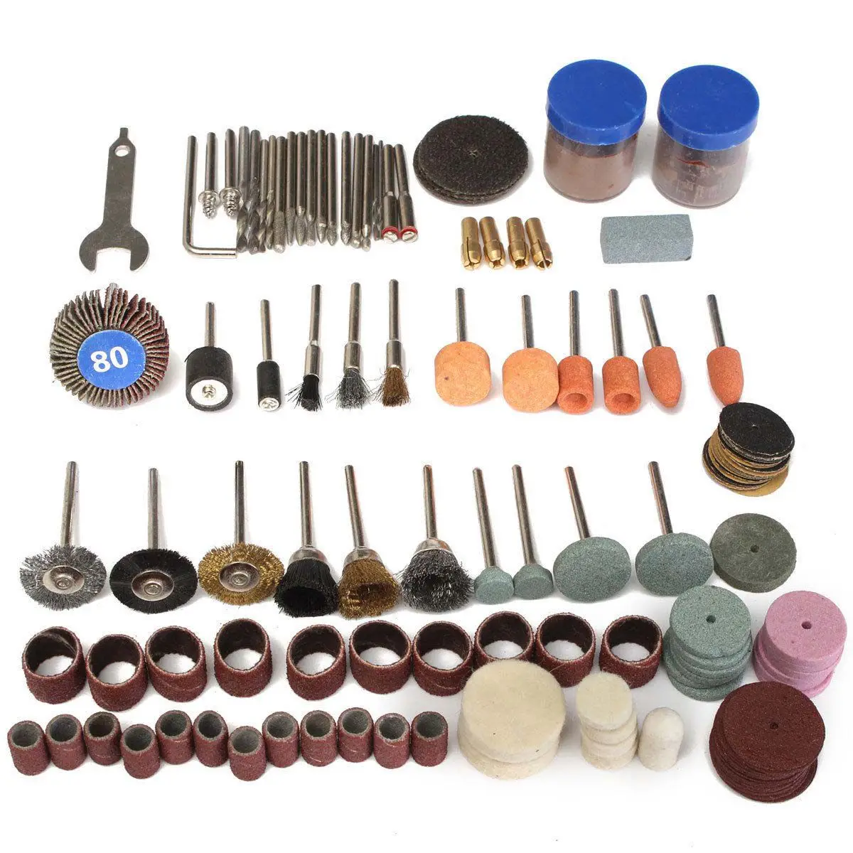 Best price OriGinal 136Pcs Rotary Tool Accessories Bit Set Polishing Kits For Dremel New | Инструменты