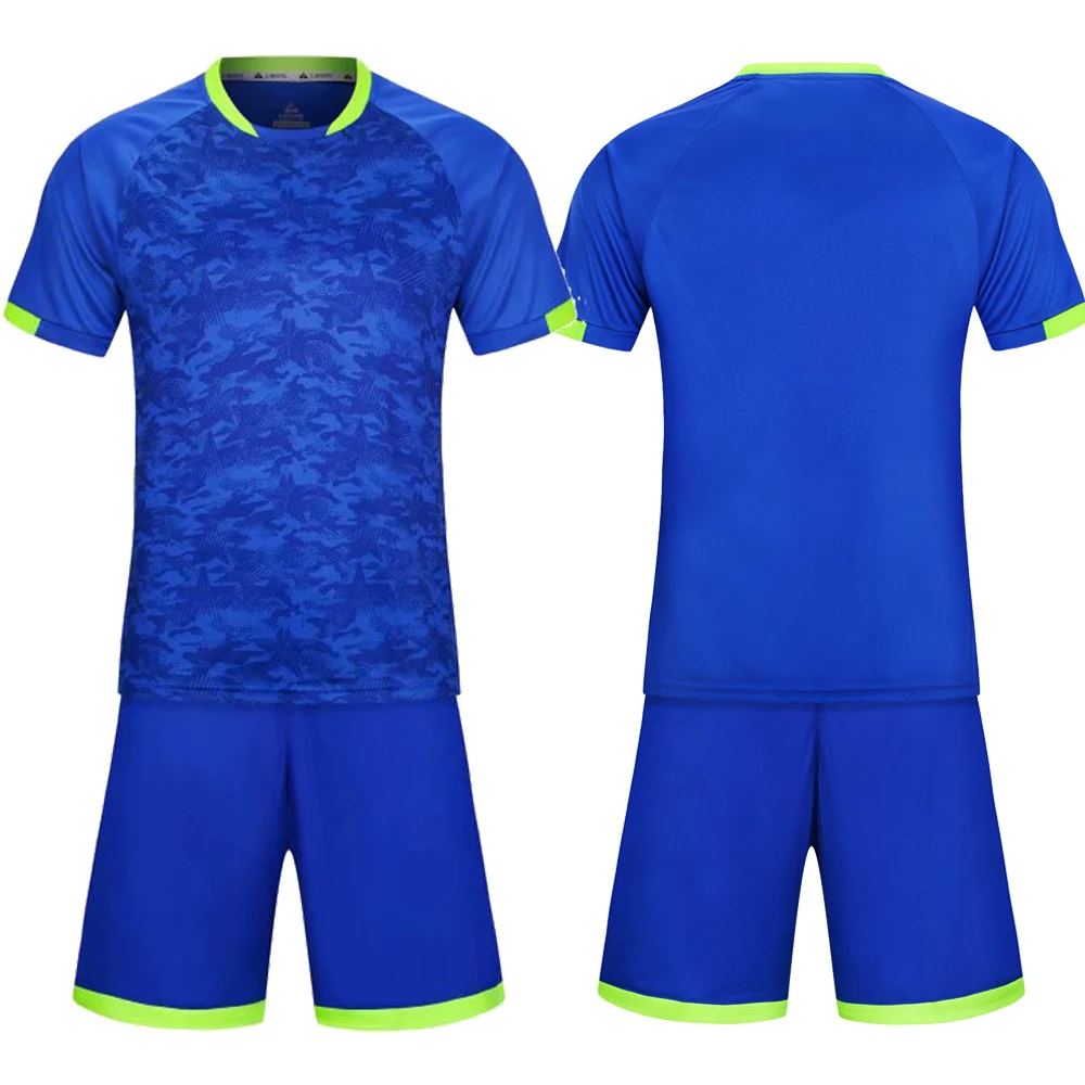 Геометрические футбольные трикотажные изделия 2018 Детские мужские набор