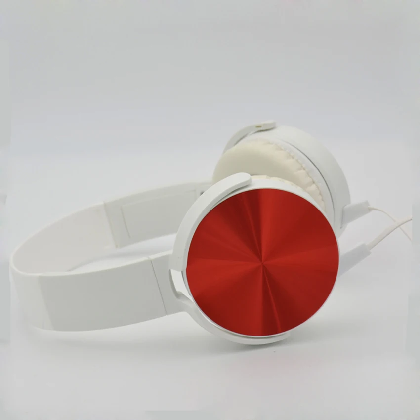 Новые CD яркие металлические наушники для компьютера мобильного телефона стерео