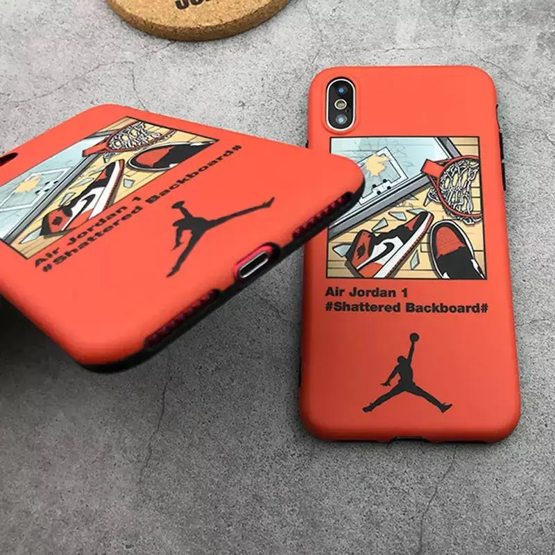 Роскошный тонкий NBA матовый чехол для телефона iPhone X 8 плюс 7 6 s 10 мода жесткий
