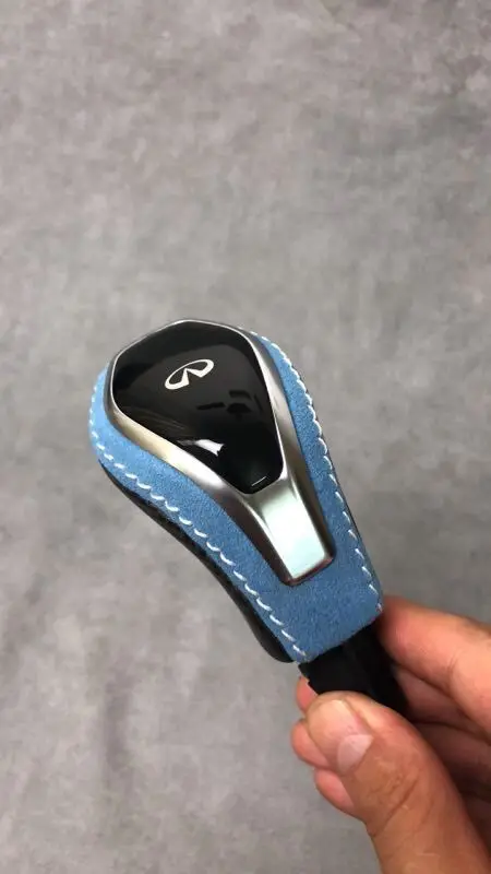 Рукоятка переключения передач из углеродного волокна подходит для Infiniti Q50/Q50L