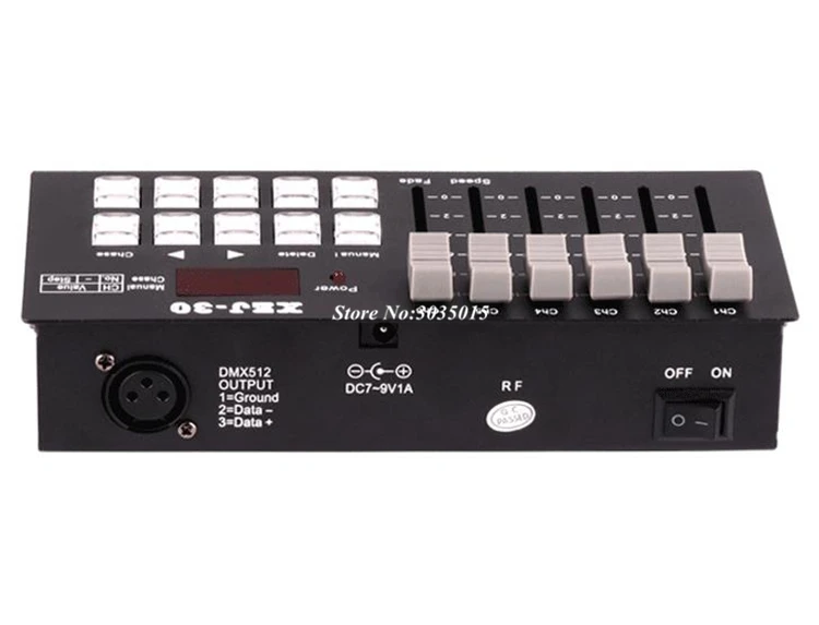 Для клубной вечеринки с диджеем шоу мини DMX512 консоль ступенчатый регулятор освещения аккумуляторная батарея портативная для вечерние концертные DJ шоу Бар паба