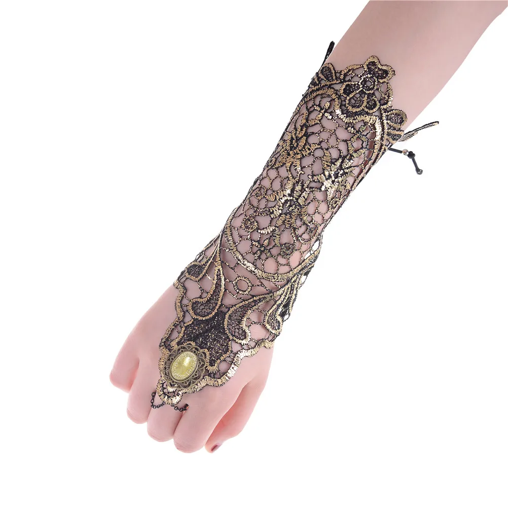 Новое кружевное платье полиэстер продажа цвет слоновая кость свадебное перчатки