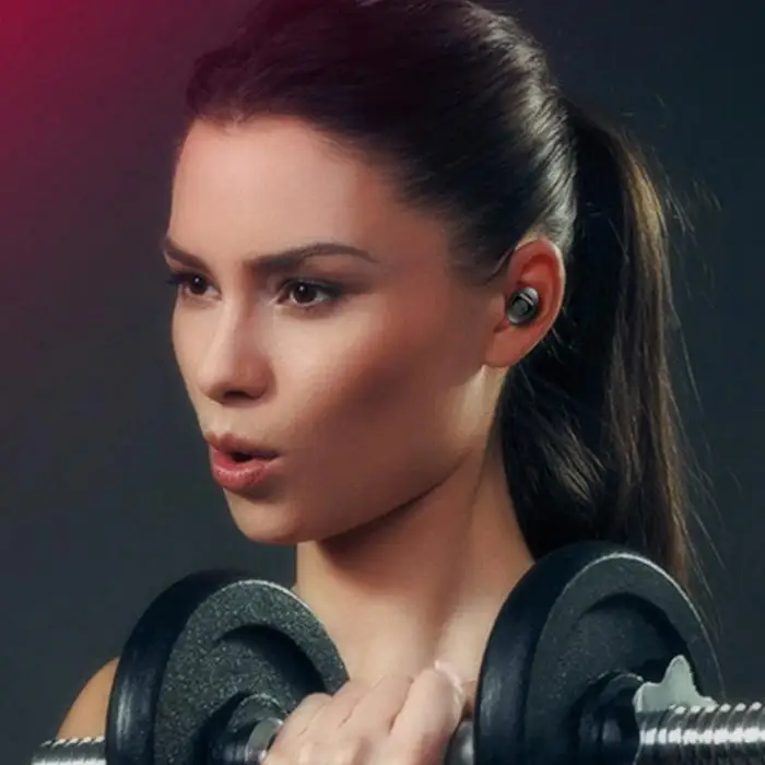 TWS беспроводные Bluetooth наушники стерео HIFI Звук громкой связи Наушники с зарядным чехлом можно полностью заряжать дважды UY8