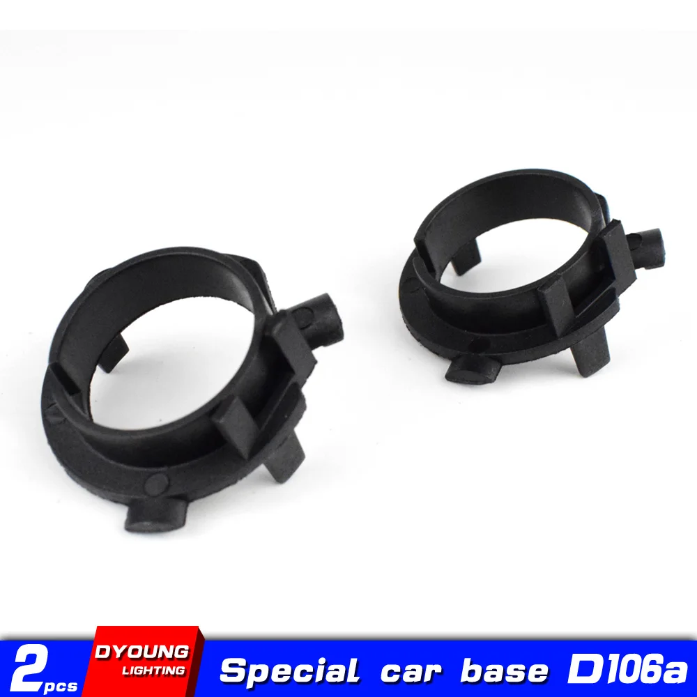 

H7 LED Headlight Car Bulb Holder Adapter Retainer Socket Base fit for Mitsubishi Kia Hyundai Mitsubishi Outlander Cadenza D106A