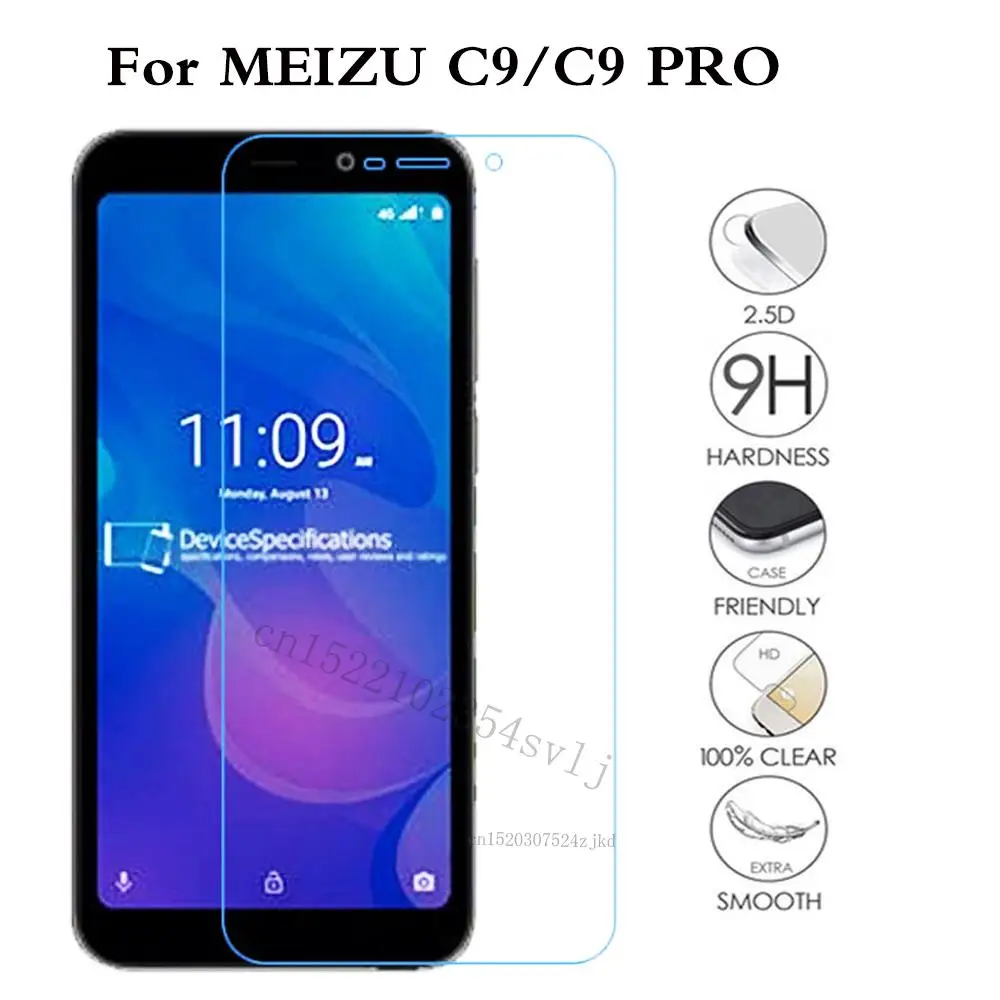 Протектор экрана для MEIZU C9 PRO закаленное стекло глобальная версия MEIZU C9 защитная пленка, стекло чехол