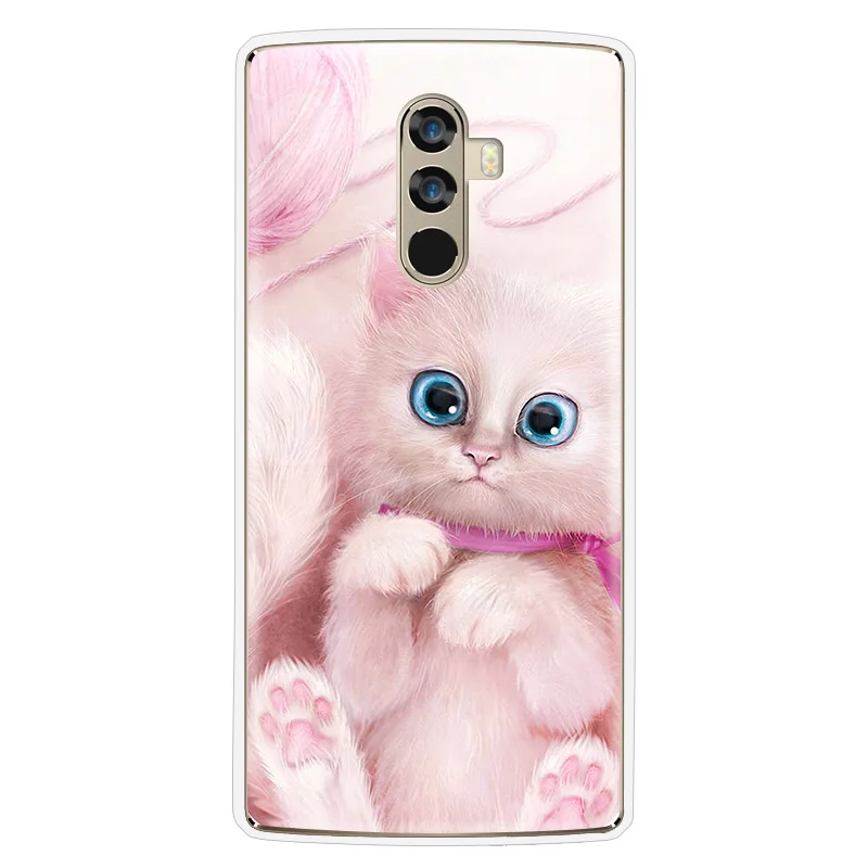 Прозрачная Мягкая силиконовая задняя крышка для Doogee BL5000 чехол телефона mix mix2 X10 20