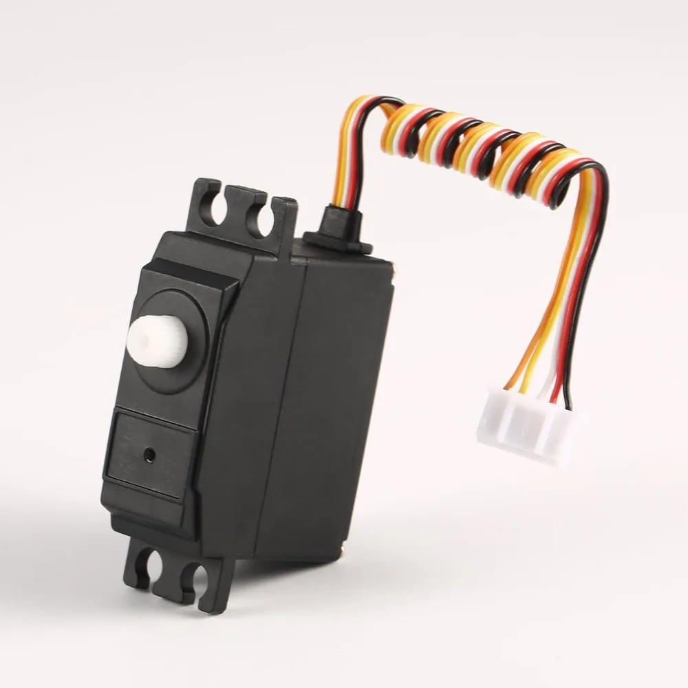 OCDAY 25g пластиковая Шестерня сервопривода 4 8-6 в для 1/12 Wltoys 12428 12423 радиоуправляемая
