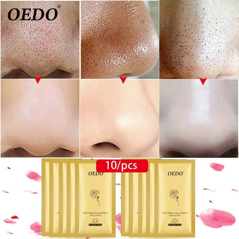 Средство для удаления черных точек на носу OEDO маска ухода за акне черная
