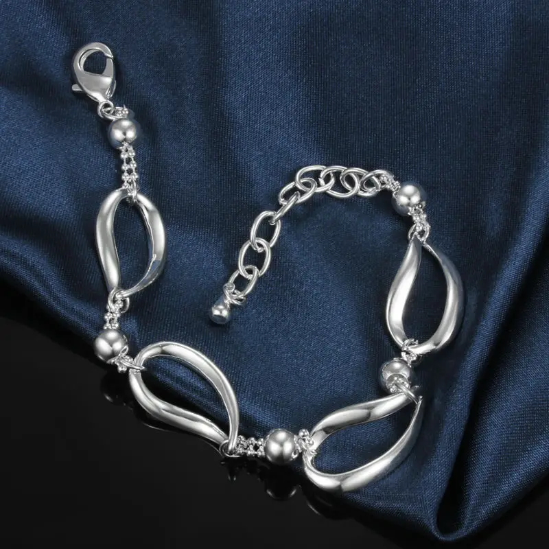 Женский серебряный браслет с геометрическим дизайном опт | Украшения и