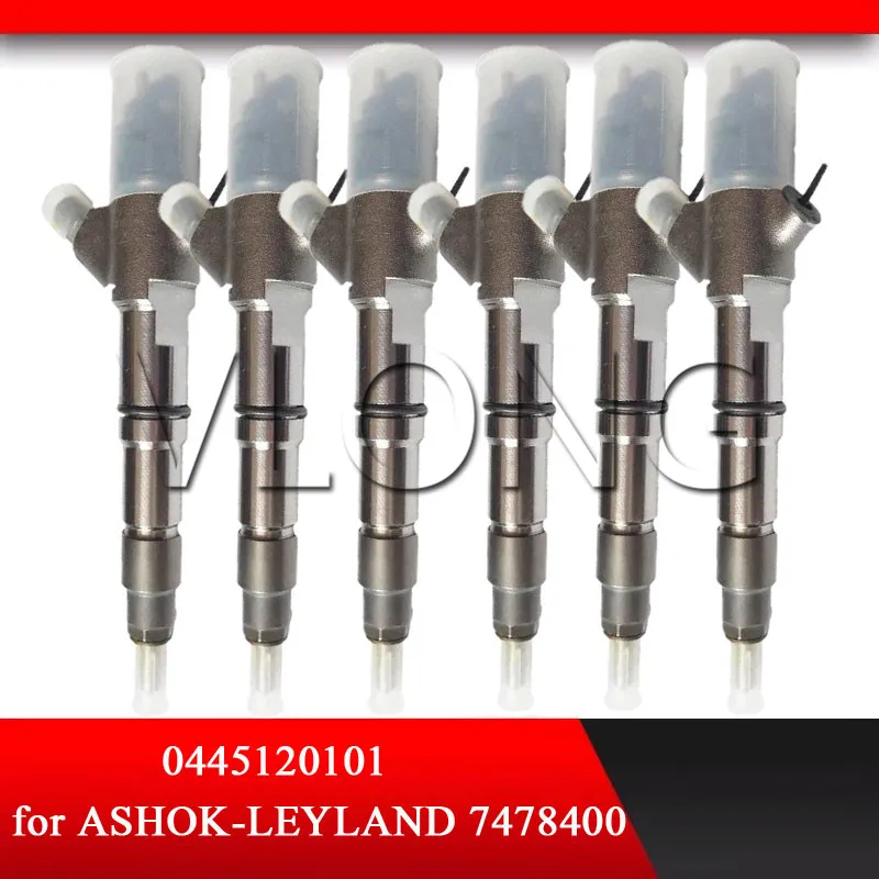 Common rail Фюле инжектор 0445120101 для ASHOK LEYLAND 7478400 QUANCHAI|Топливный инжектор| |