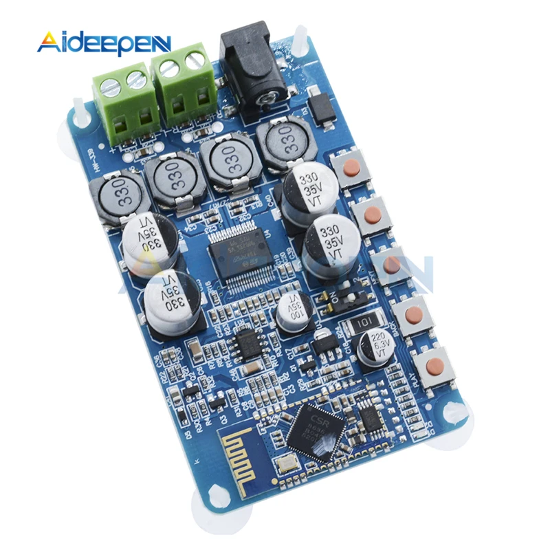 TDA7492P 8 ~ 25 В DC 2x50 Вт Bluetooth 4 0 Плата усилителя CSR BT CSR8635 чип Двухканальный аудио