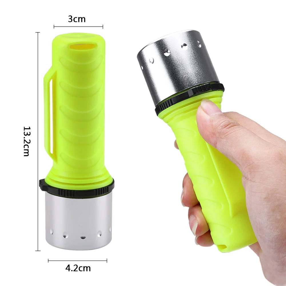 Фонарик для дайвинга CREE XML-T6 светодиодный водонепроницаемый фонарик подводного