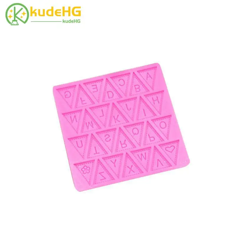 Помадка силиконовые формы Английский алфавит в виде флага овсянка баннер