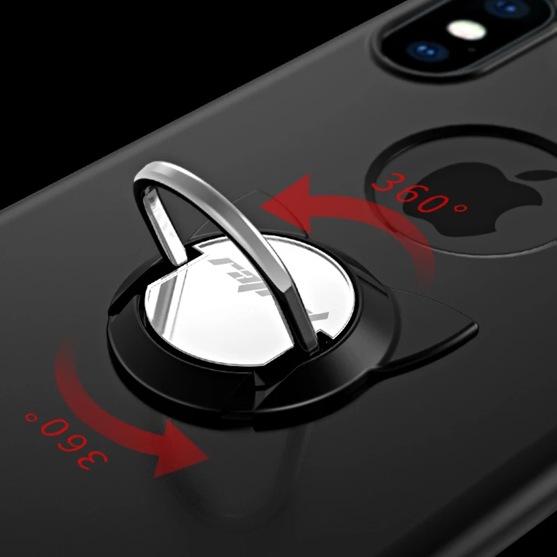 Новые чехлы для мобильных телефонов iPhone X задняя крышка с откидной подставкой