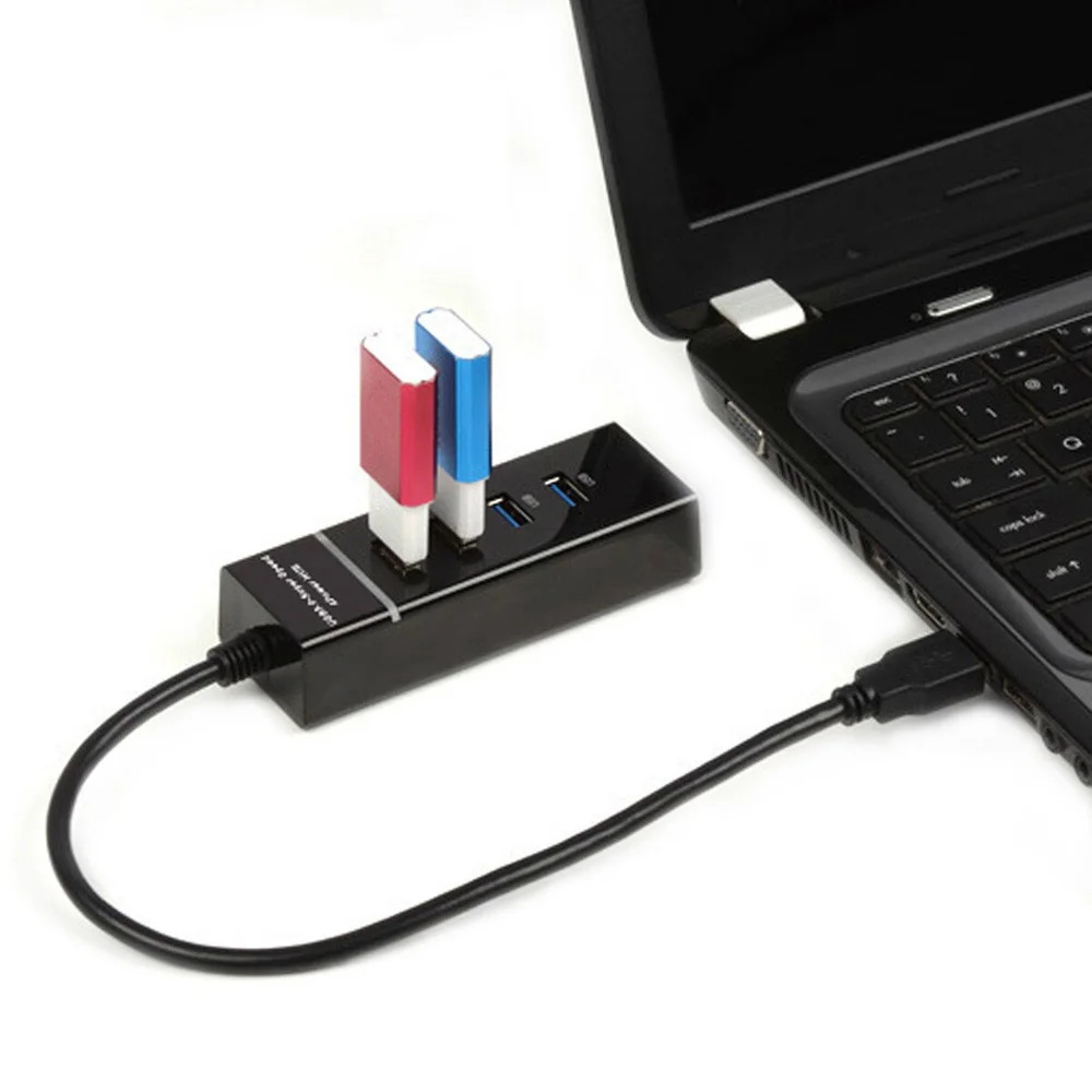 USB 3 0 концентратор Высокоскоростной 5 Гбит/с для MacBook Air PC ноутбук ультрабук