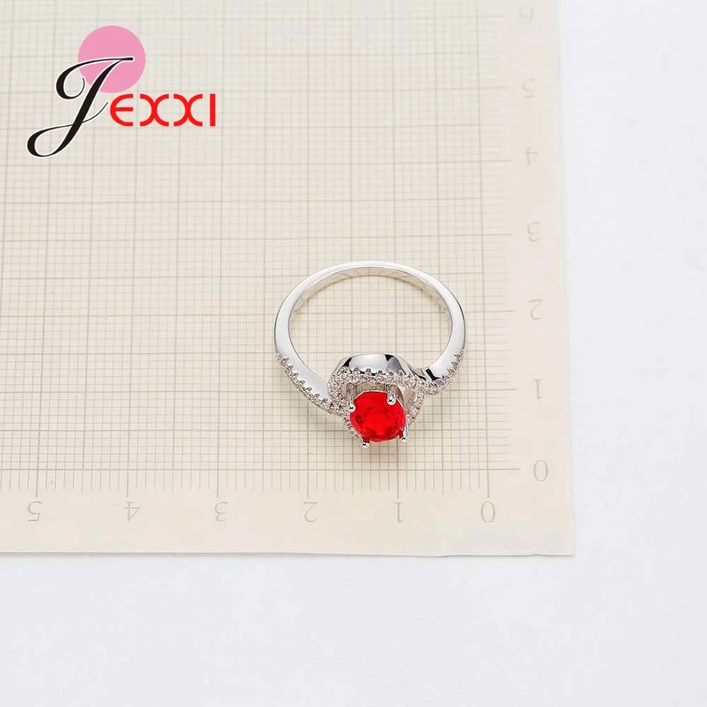 Специальное свадебное кольцо с кристаллами подарки для женщин Настоящее серебро