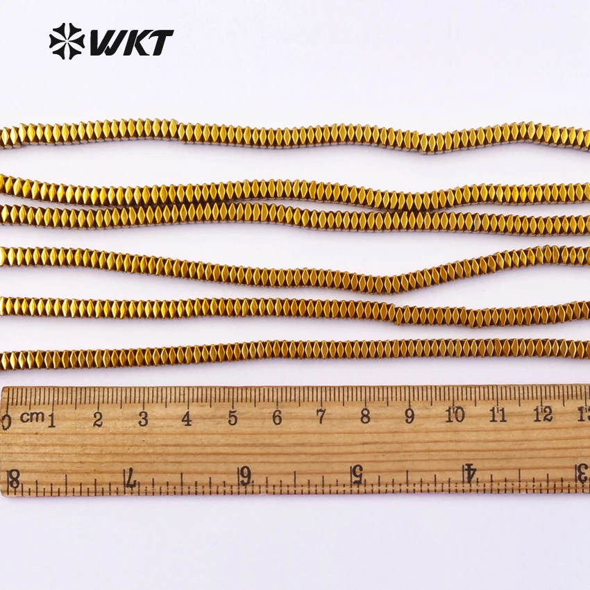 

WT-G252 WKT Wholesale Hot Sale Newest Trendy Necklaces Beautiful Natural Hematite Necklaces In High Quality For Women Design