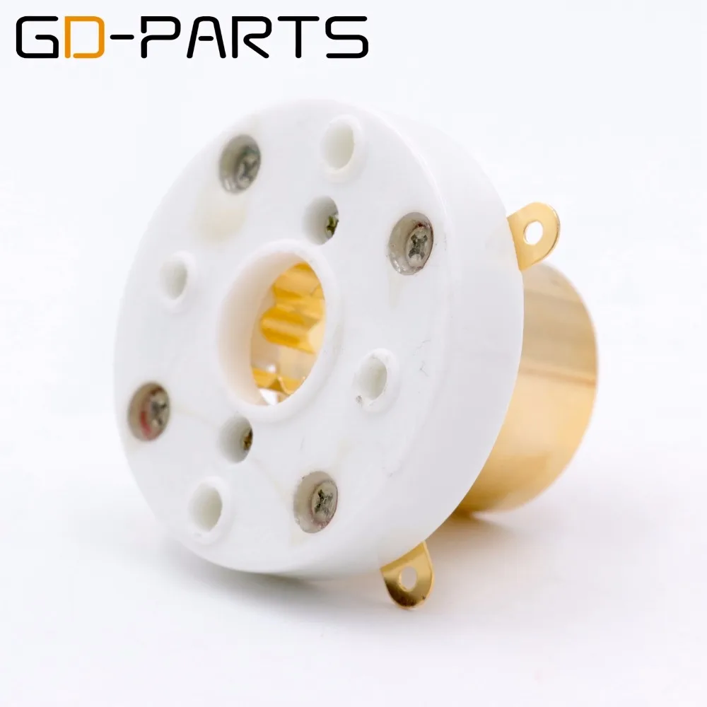 GD-PARTS 1 шт. 4pin Керамика ламповая панель для FU-5 805 845 211 810 GL211/300B, 2A3, FU-811, 811, 274A, 71A, 866, Hi-Fi, Винтаж усилитель "сделай сам"