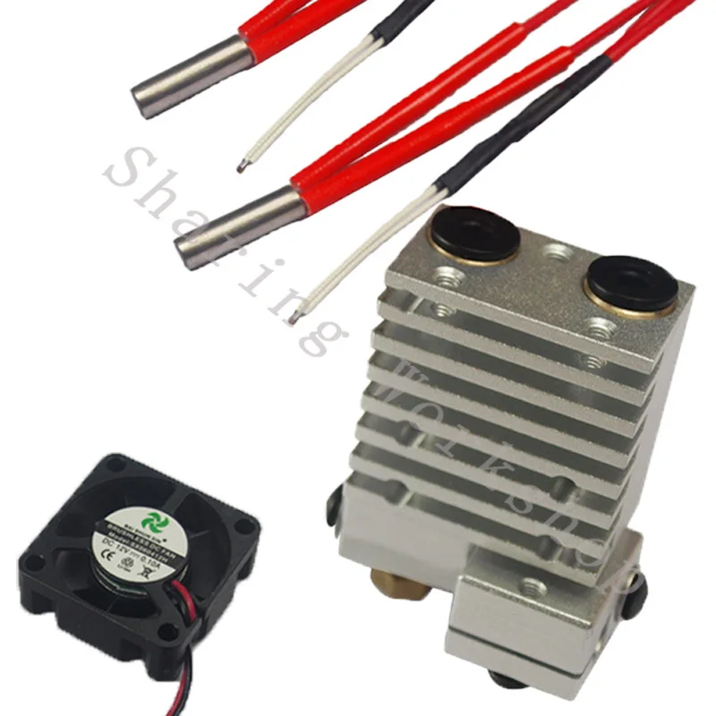 Reprap Chimera 2 In Out-Dual Extrusion For DIY 3D printer Hotend kit multi-extrusion hotend dual head 1.75mm | Компьютеры и офис
