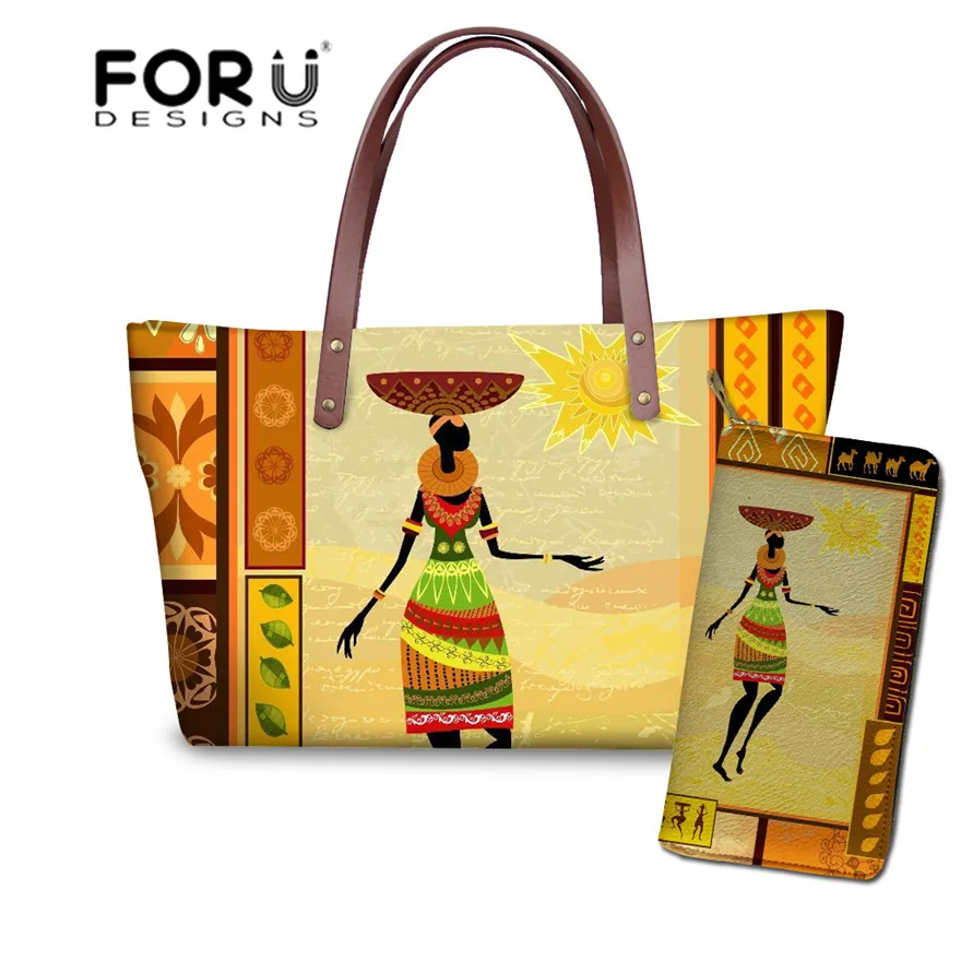 FORUDESIGNS/женские роскошные дизайнерские сумки и кошельки женские африканские