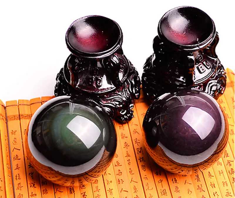 Бразильский натуральный черный обсидиан Цвет Кристалл Исцеление большой шар