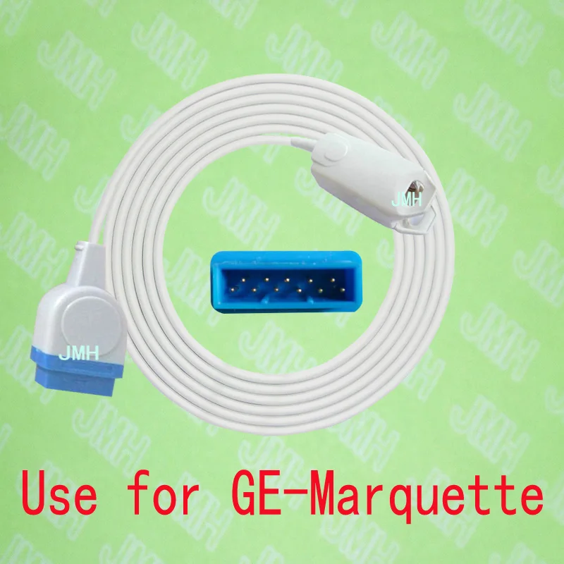 

Compatible with GE Marquette tram 250 Pulse Oximeter monitor , Adult finger clip spo2 sensor.11PIN.