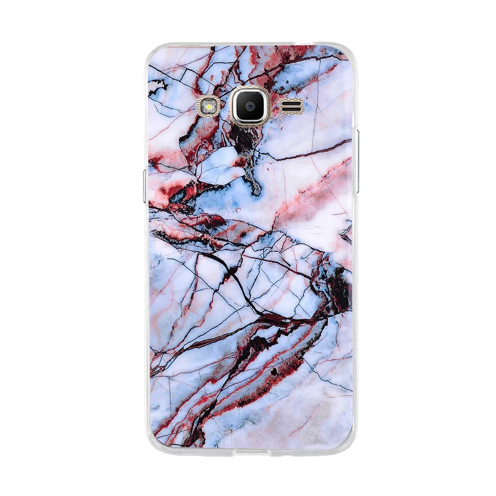 Милый мультфильм мягкий чехол TPU Coque для samsung Galaxy J2 премьер-красочные цветок