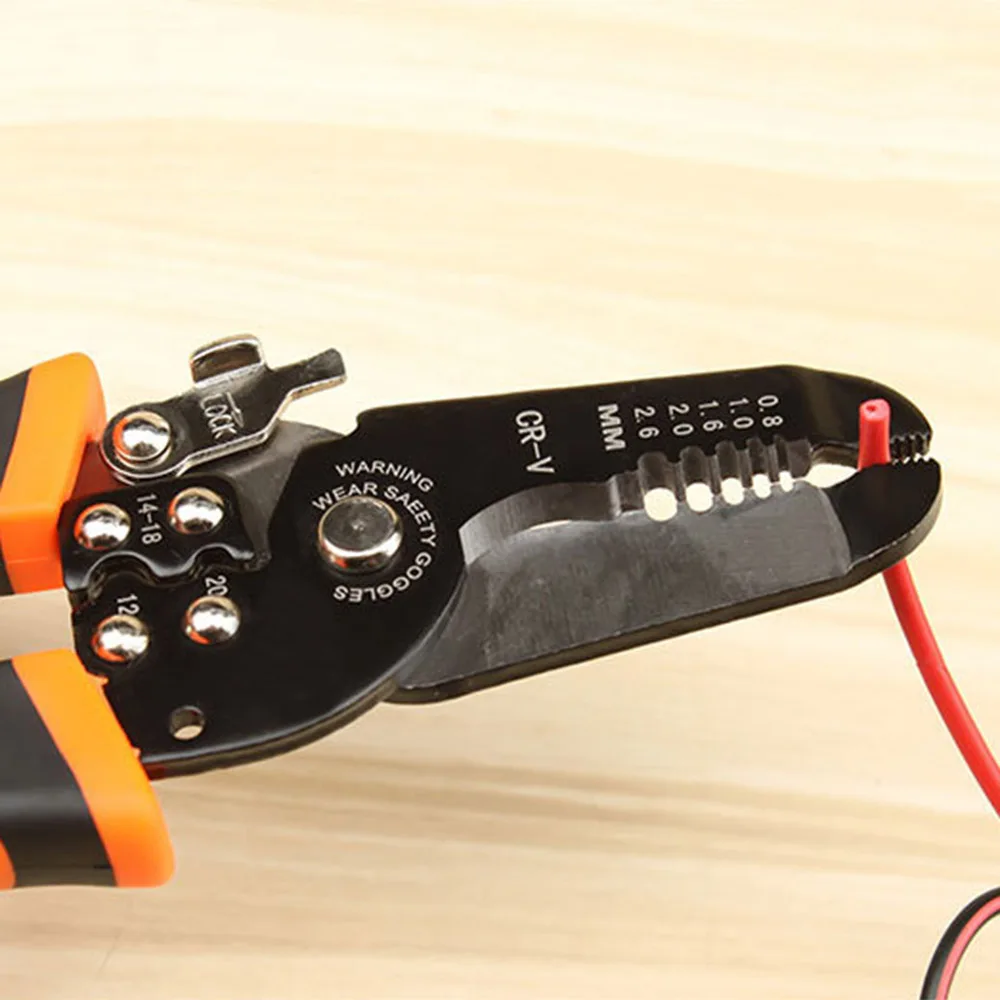 

Multifunctional Useful Cable Wire Stripper Cutter Crimper Automatic Terminal Crimping Plier Tools 1PC