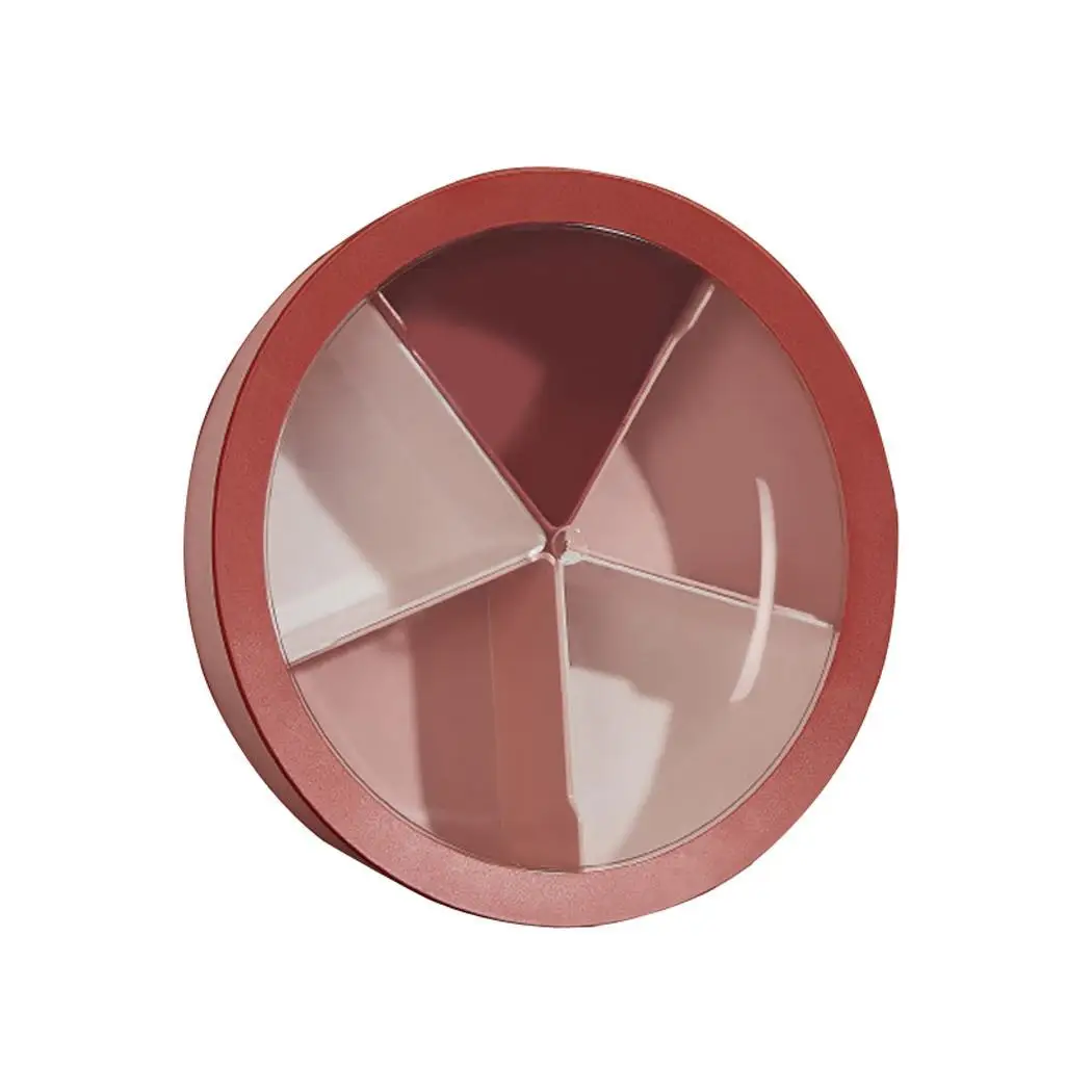 Домашние пять решетчатых круглых конфет орехи для хранения снеков конфеты