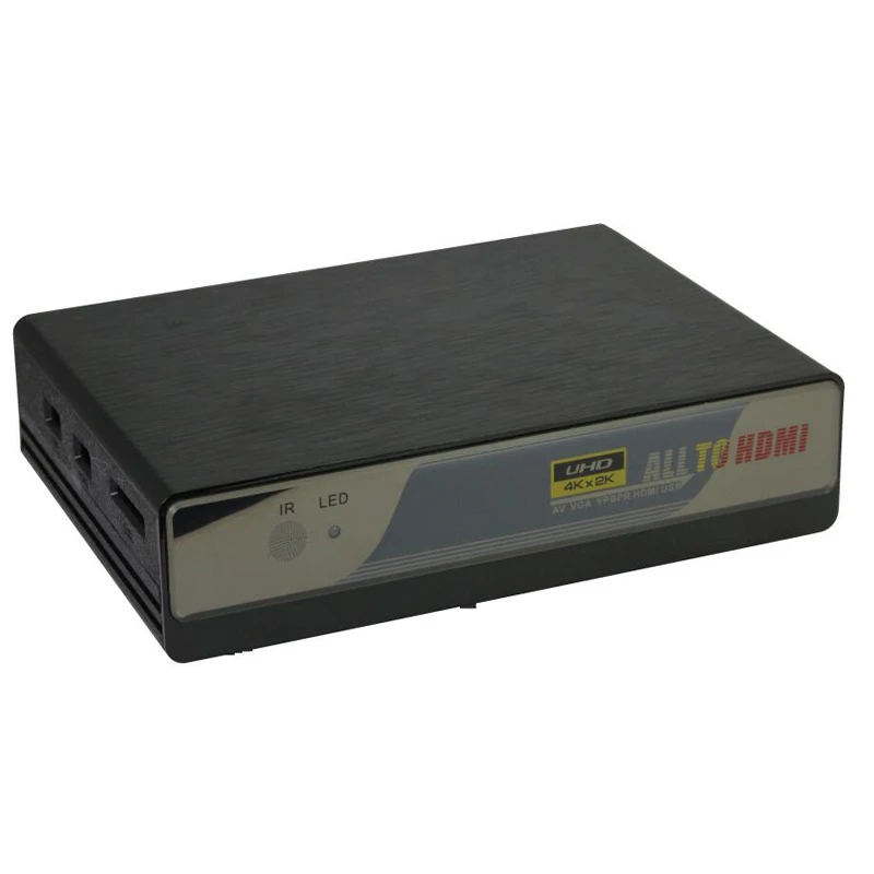 Все к HDMI коммутатор смешанный AV коммутатор 4K Scaler HDMI VGA CVBS к HDMI коммутатор конвертер scaler 5 в 1 выход до 4k X 2K