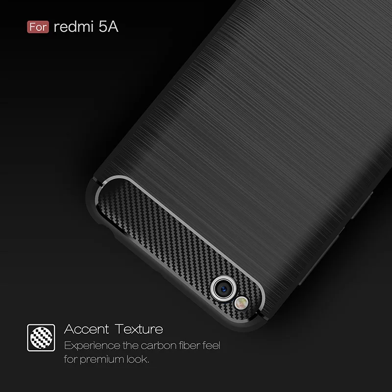 Углеродного волокна Силиконовый case чехол на ксяоми xiaomi redmi 5a чехлы матовый ударопрочный противоударный ТПУ мягкий случае xiomi ксиоми ксаоми хиоми сяоми редми 5a чехол селиконовые бампер чехла чехля силиконовые