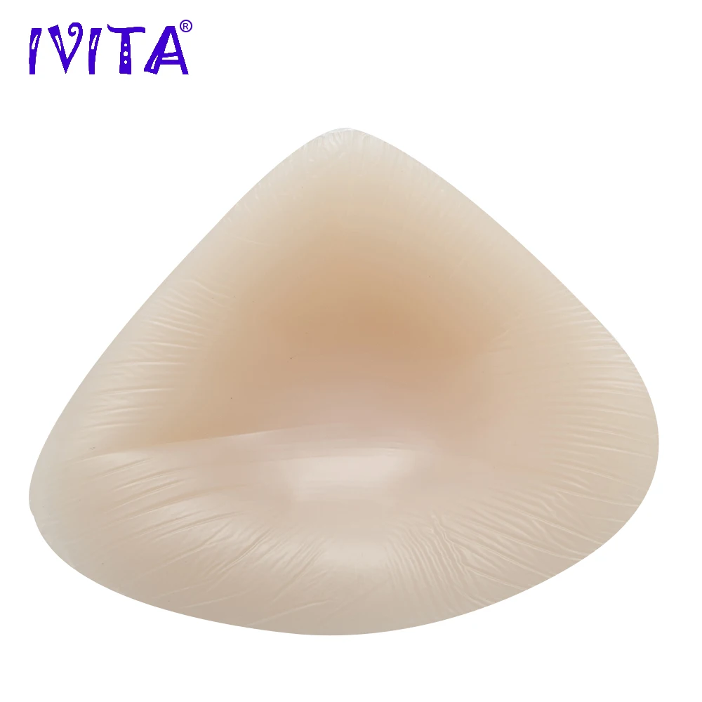 IVITA 1200 г бежевые реалистичные силиконовые формы груди Искусственные Поддельные
