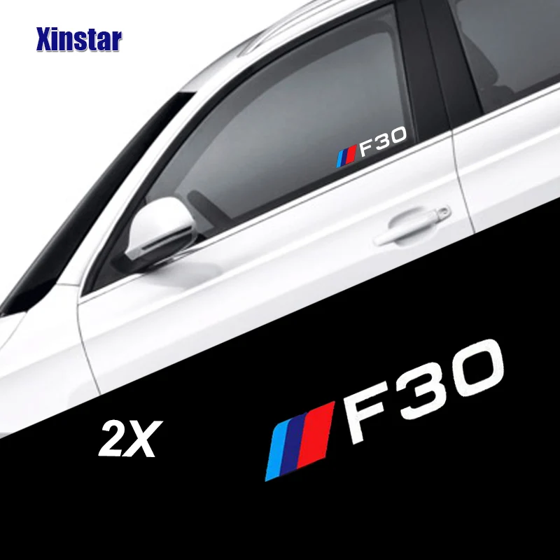 Наклейки на автомобильные окна для Bmw F10 F20 F01 F02 F30 F31 F34 F48 F87 2 шт.|Наклейки
