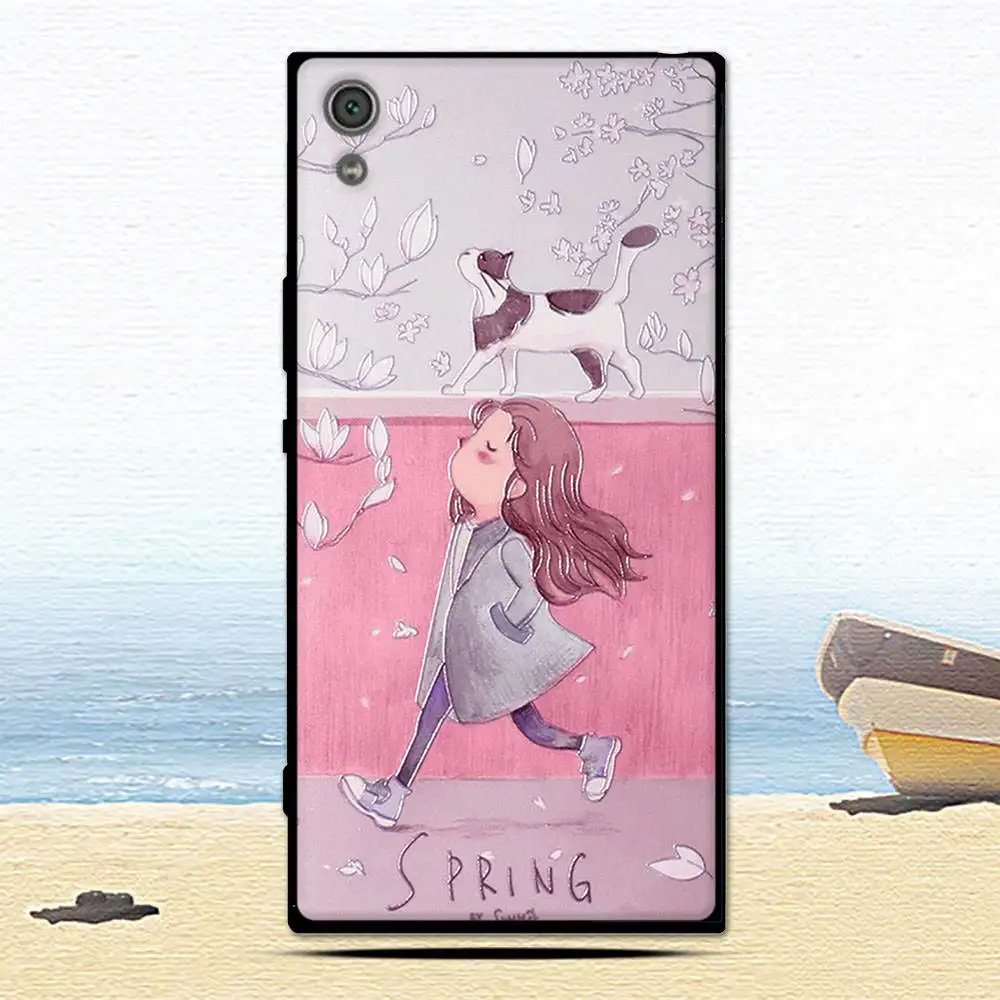 Чехол для Sony Xperia XA1 Ultra мягкий ТПУ чехол 6 0 дюйма Dual G3221 G3212 сумка|Бамперы| |