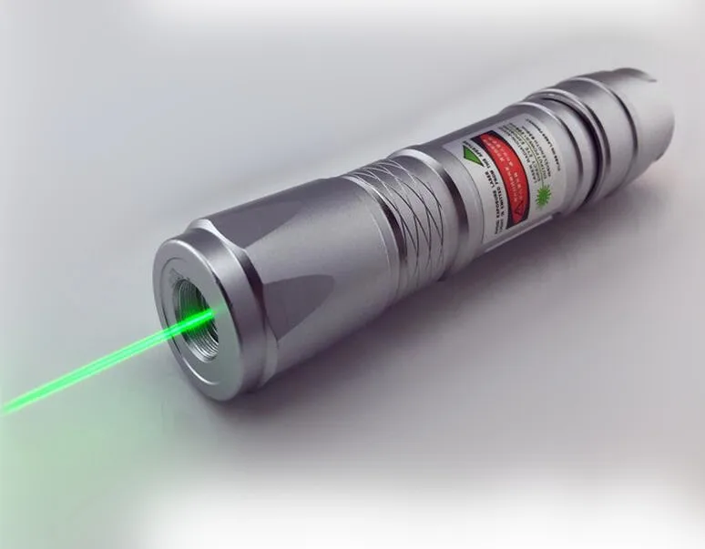 high quality Green Laser pointers 5000m 532nm High power Pointer presenter focus burn match with charger and Paper Box |