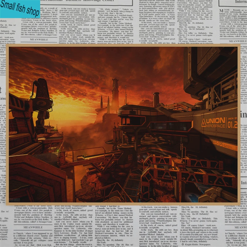DOOM украшение для домашнего интерьера крафт-игра плакат рисунок core наклейки на стену