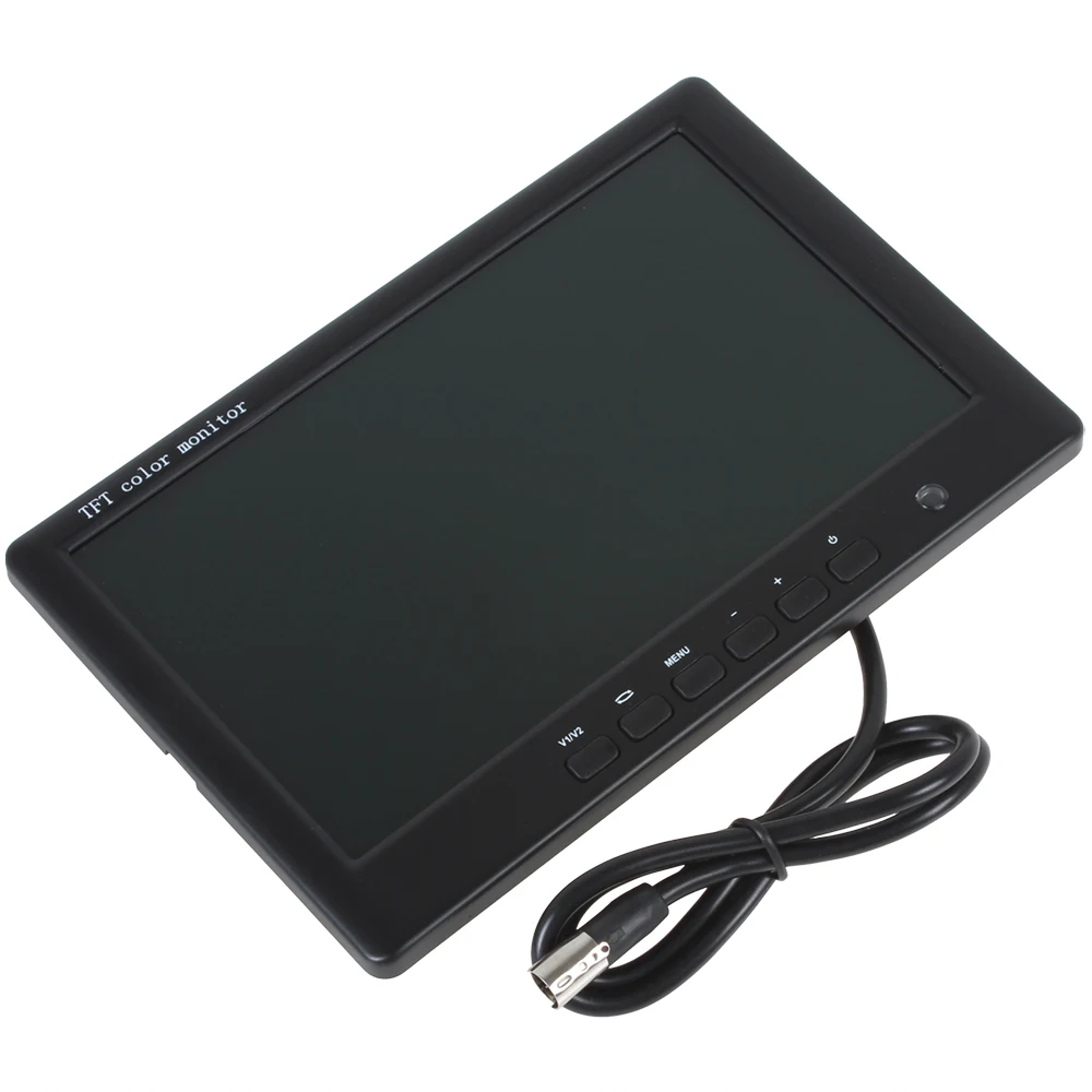 7 дюймов Цвет HD TFT ЖК-дисплей автомобиля зеркало заднего вида монитор 800x480 2 видео