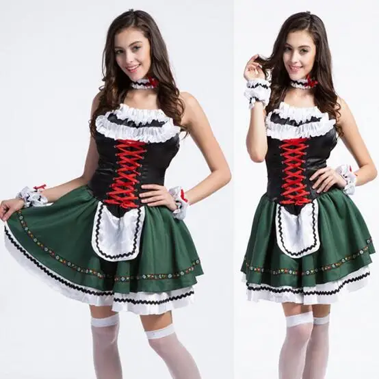 Лучший продавец искусственный сексуальный костюм на Октоберфест травяной