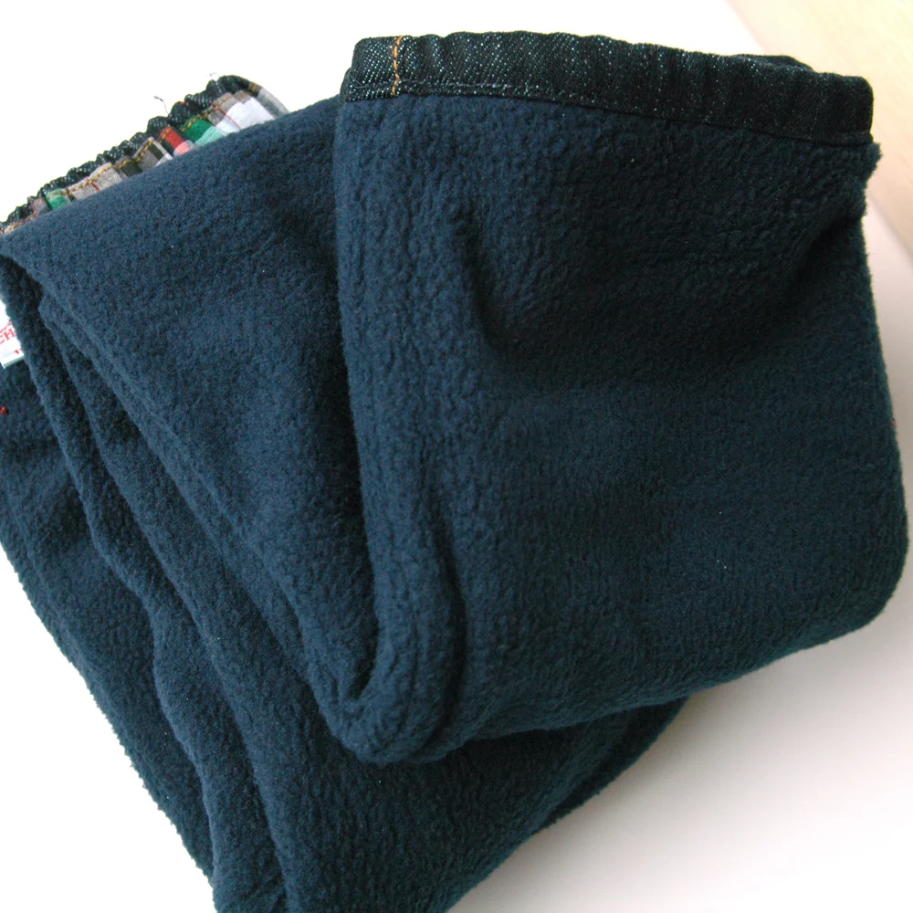 Детские темно синие теплые джинсы зимняя верхняя одежда для мальчиков детские