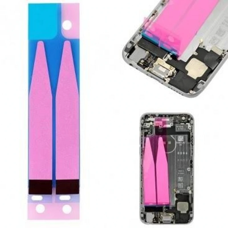 Клейкая полосатая наклейка для аккумулятора iPhone X XS MAX XR SE 5 5S 5C 4S 6 6s 7 8 plus клейкая лента для аккумулятора вкладка Запасная часть