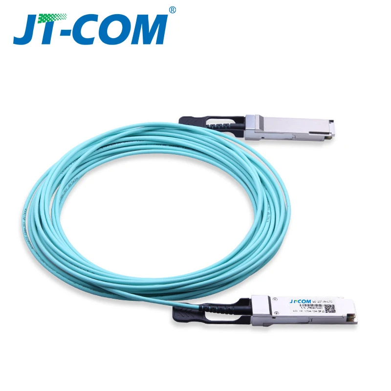 40G QSFP + к AOC оптоволоконный кабель 1 м 2 3 5 7 10 модуль MPO SFP OM3 OM4 активный оптический с
