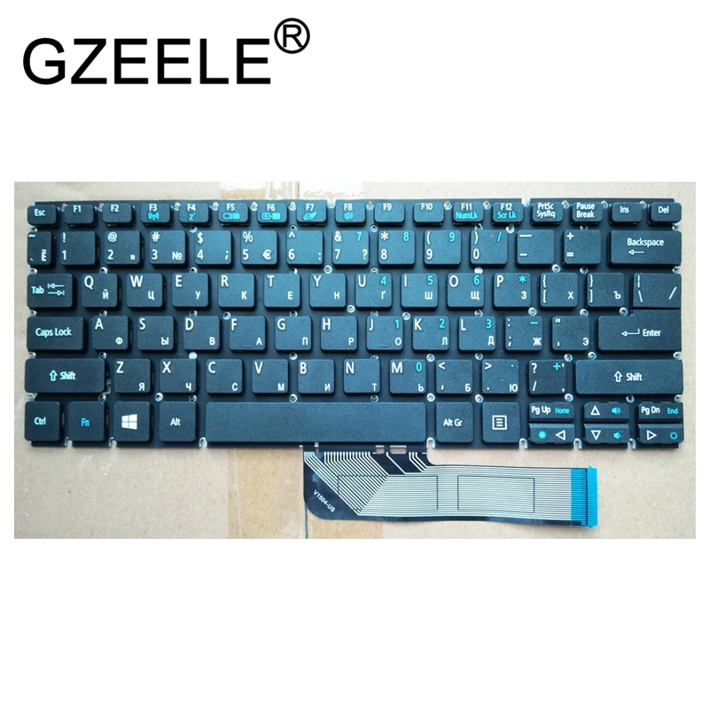 Новинка GZEELE для Acer Aspire Switch 10 SW5 011 18TY 012 013 ru клавиатура черная с русской