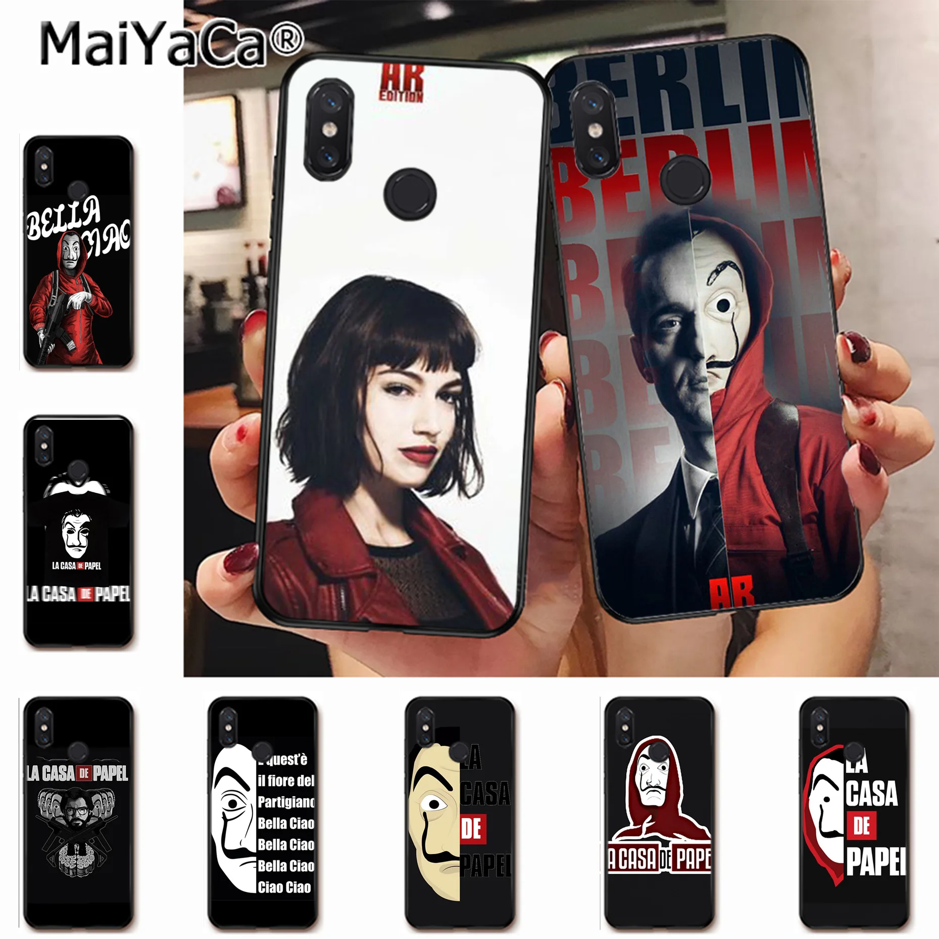 MaiYaCa B zla3224 la casa de papel ТВ мягкий из термопластика силиконовый чехол для мобильного