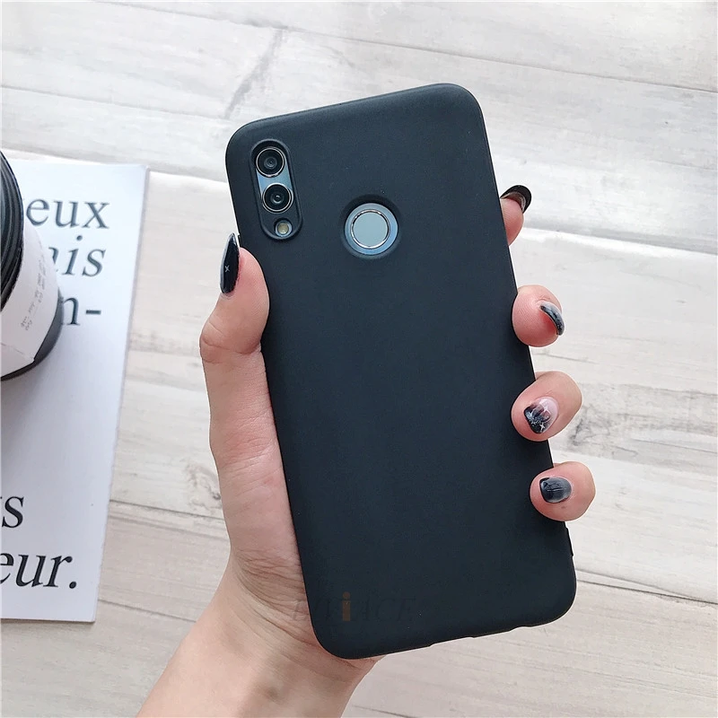 black Матовая ярких цветов силиконовые чехлы для samsung galaxy A30 A50 M30 M20 M10 A10 A40 A70 a10e a20e a30s a50s a10s a20s Мягкий ТПУ чехол с мультипликационным рисунком - Цвет: black