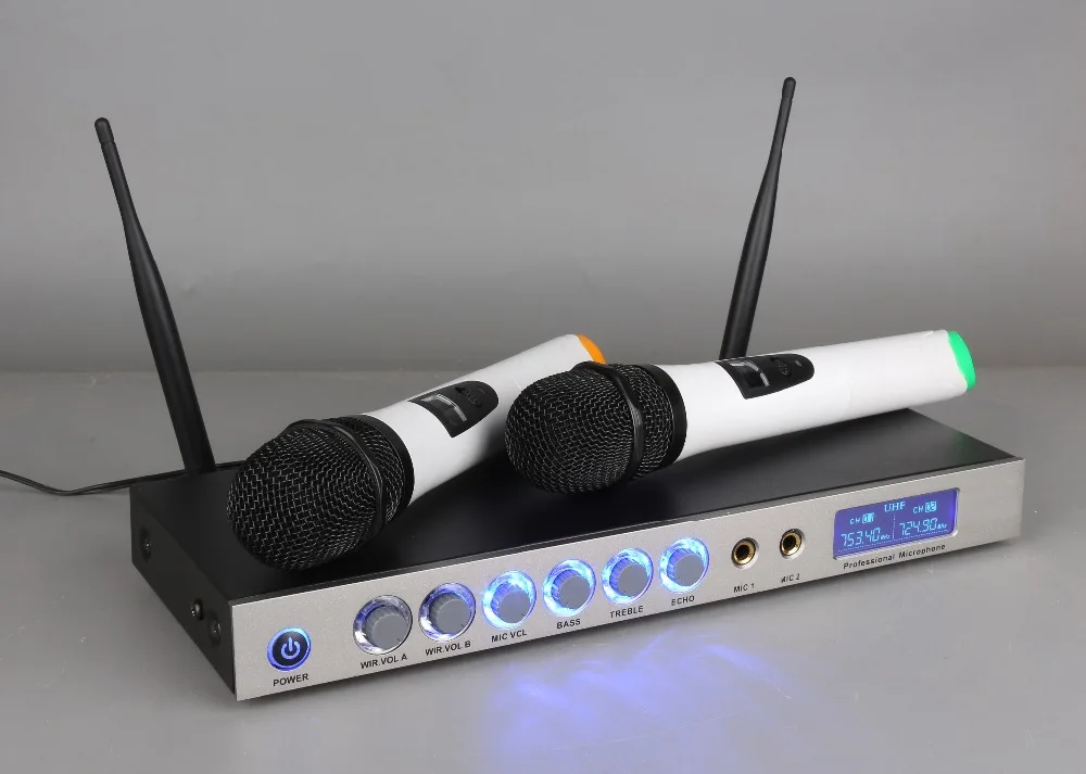 ERZHEN U333T UHF 8 Ручной беспроводной микрофон динамическая капсула семейная Вечеринка
