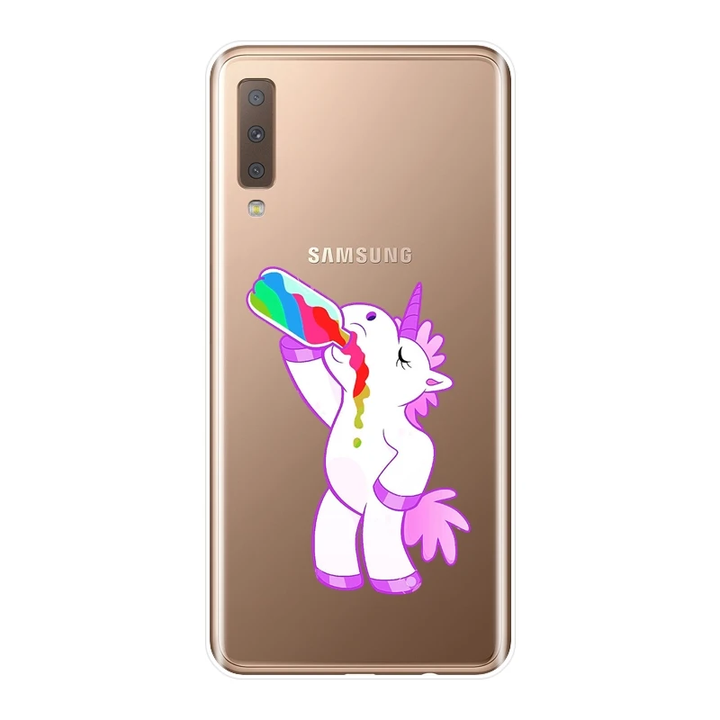 Чехол для Samsung Galaxy A6 A8 Plus 2018 A3 A5 2016 2017 A7 | Мобильные телефоны и аксессуары