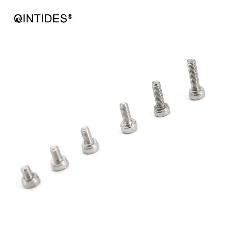QINTIDES 250 шт./компл. DIN912/ISO 4762/GB/T 70 Шестигранная головная крышка винты 304 болты из
