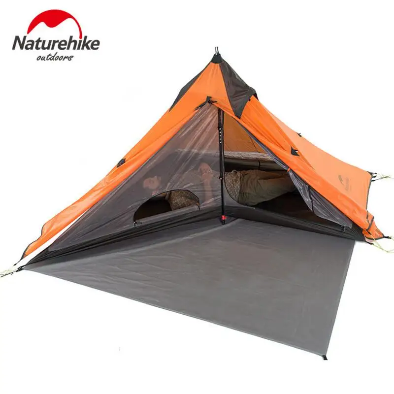 Naturehike Открытый Сверхлегкий Палатка 1 человек Водонепроницаемый 20D силиконовый